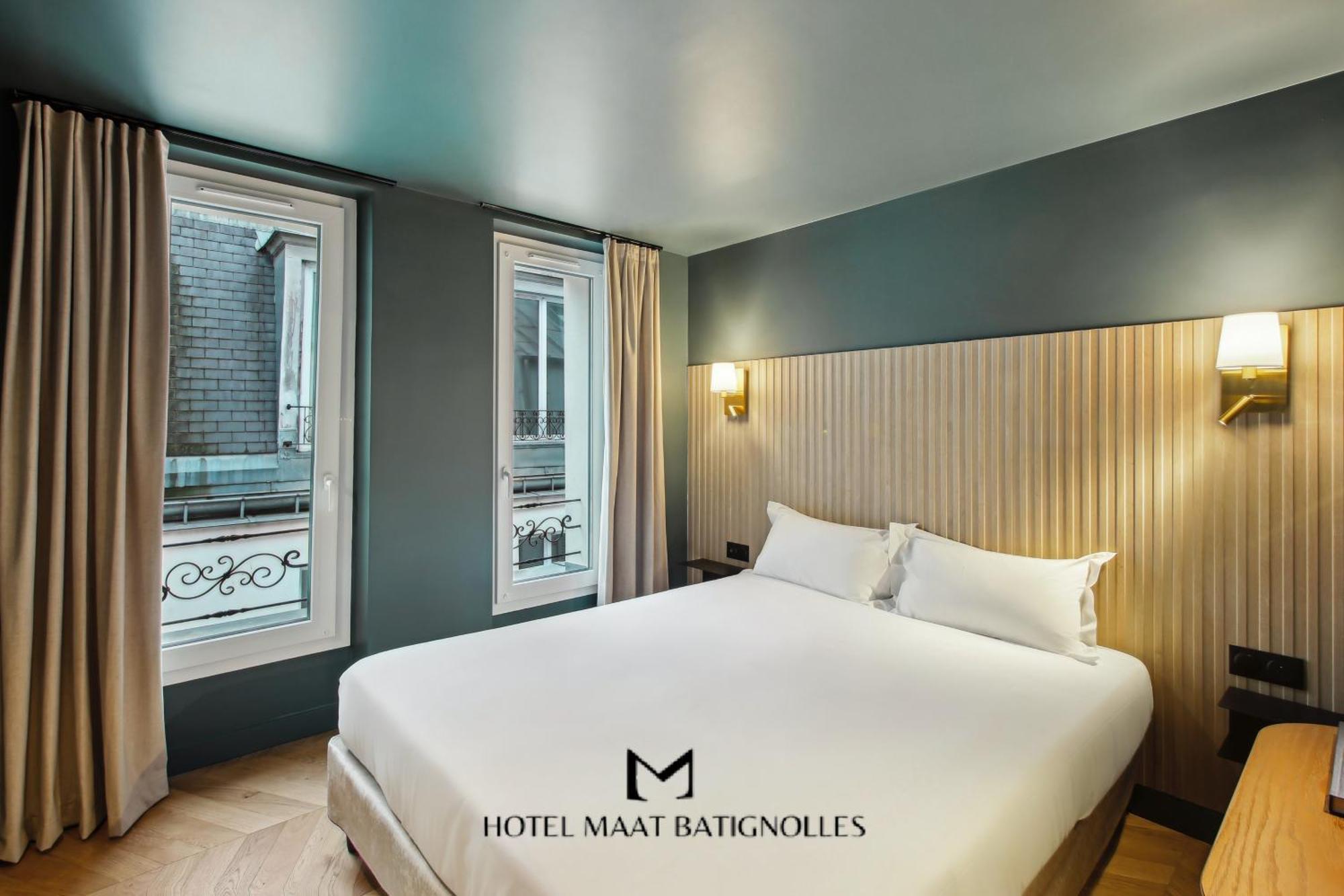 Hotel Maat Batignolles Paris Bagian luar foto